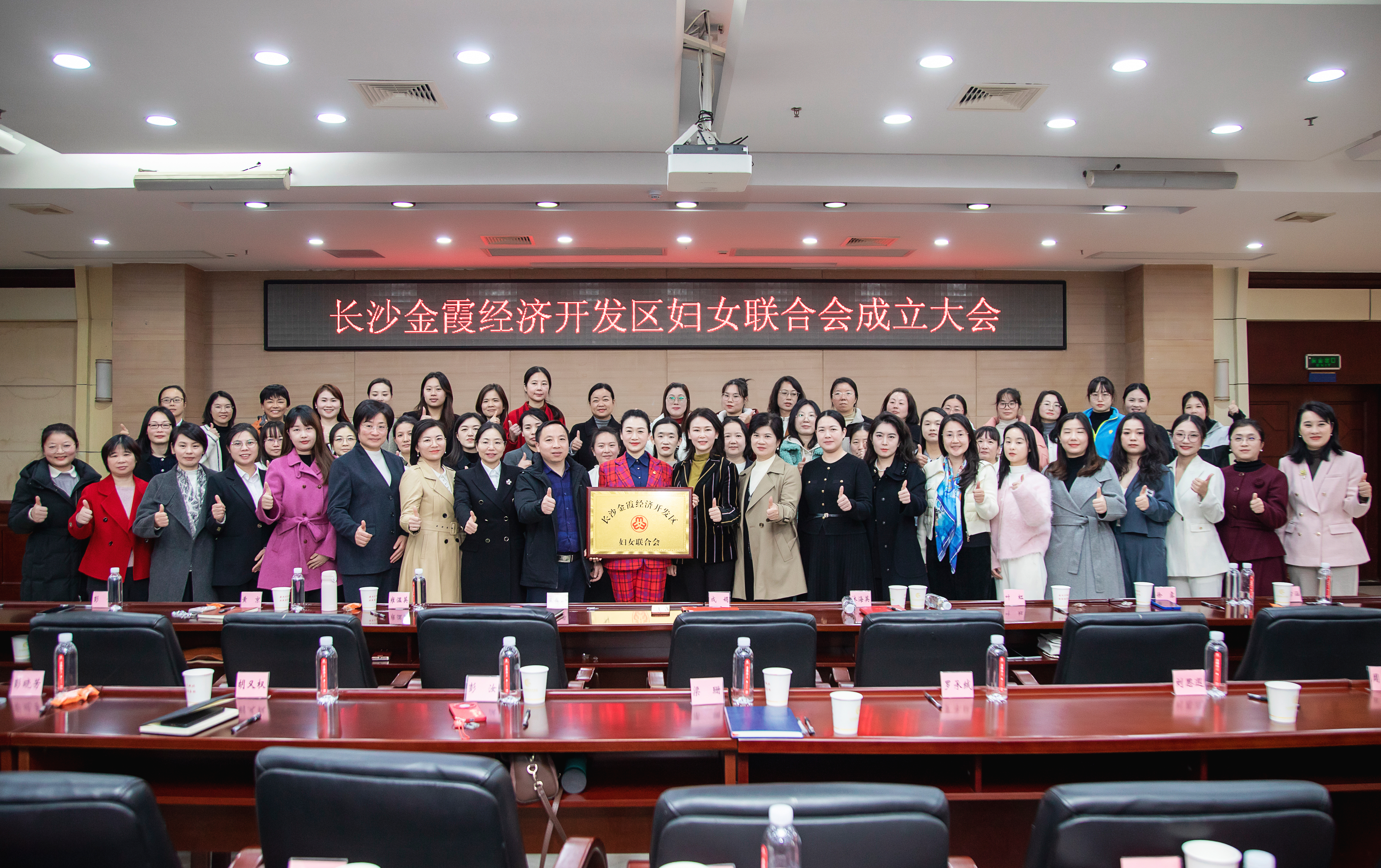 金霞经开区妇联成立，林海英当选园区妇联主席